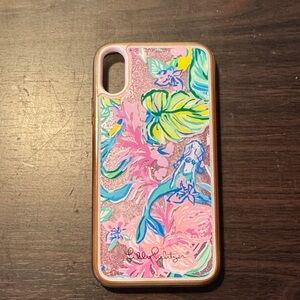 Lilly Pulitzer Pink and Blue Mermaid Phone Case